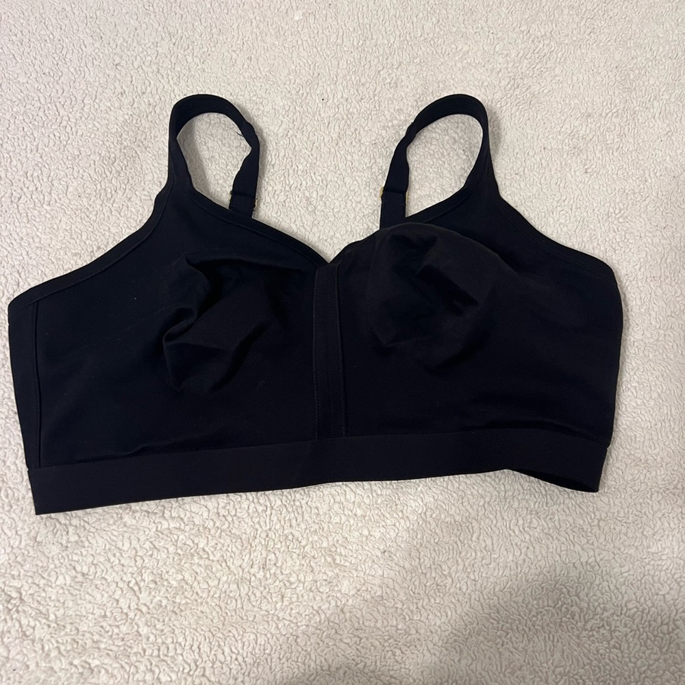 Soma Embraceable Full Coverage Wireless Unlined Bra 40G Black